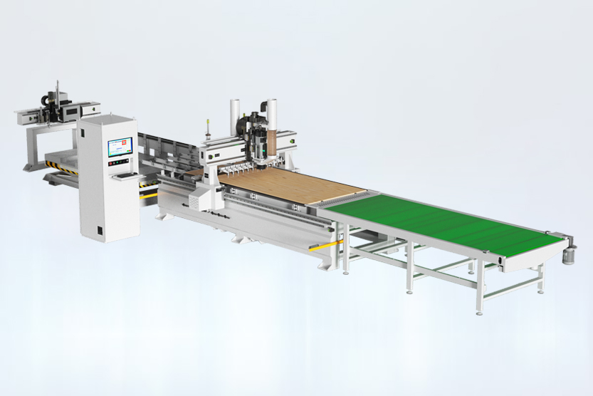 SKL-2813EL 數控貼標開料加工中心  